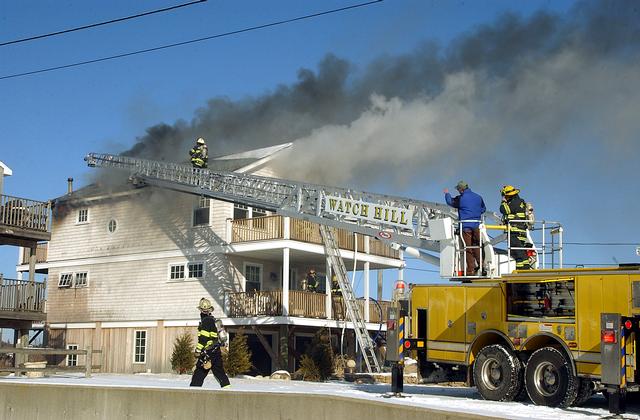 Atlantic Avenue Structure Fire January 26, 2009.