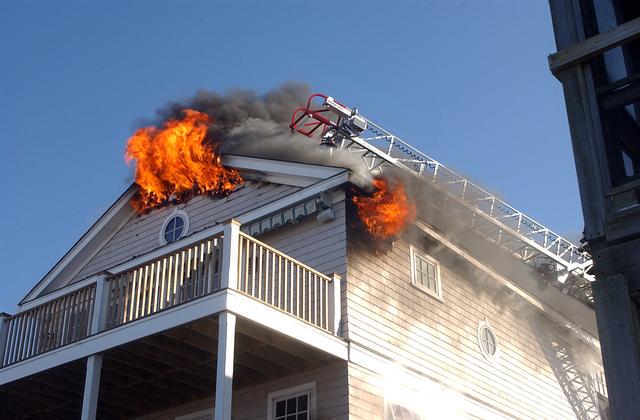 Atlantic Avenue Structure Fire January 26, 2009.