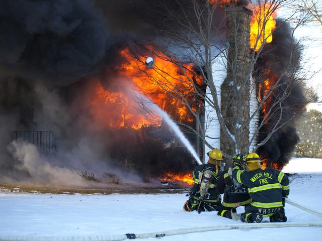 Lawton Avenue Structure Fire-February 24, 2008.