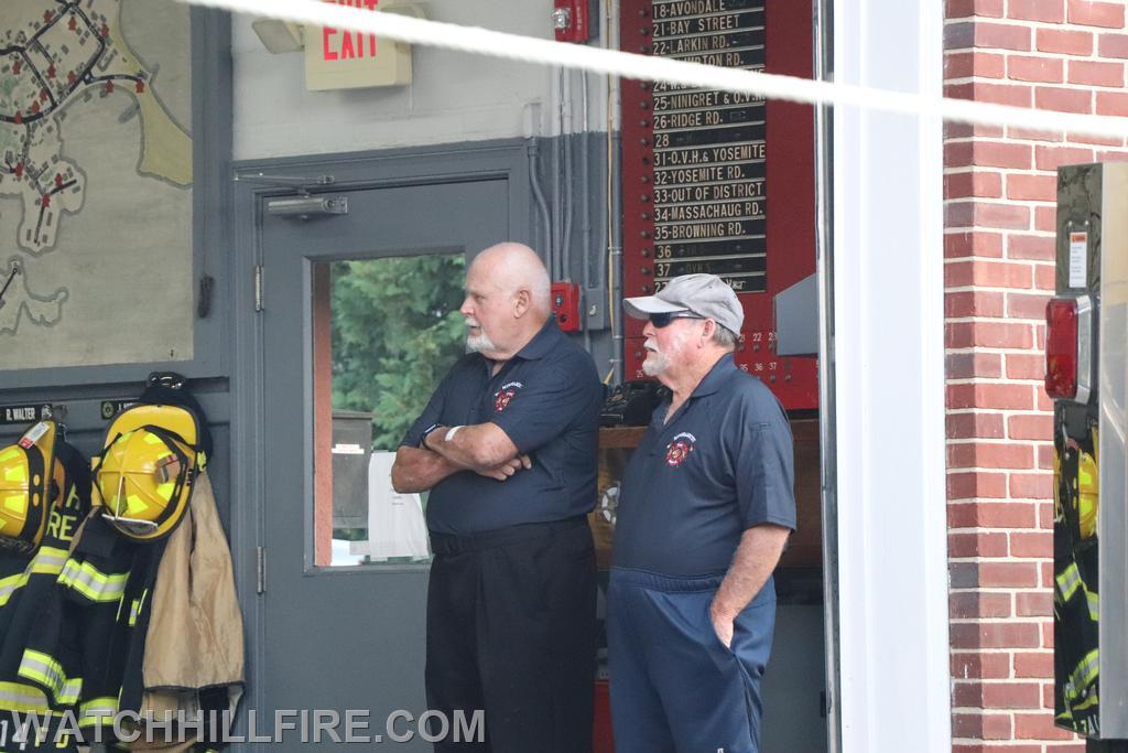 Misquamicut Firefighters provided emergency stand by coverage during the event