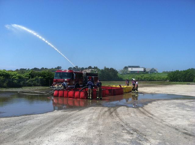 Big Water Moving Training - Watch Hill Fire Department